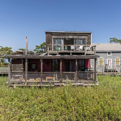 distressed, funky, bohemian, deck, water, beach, dock, colorful, 