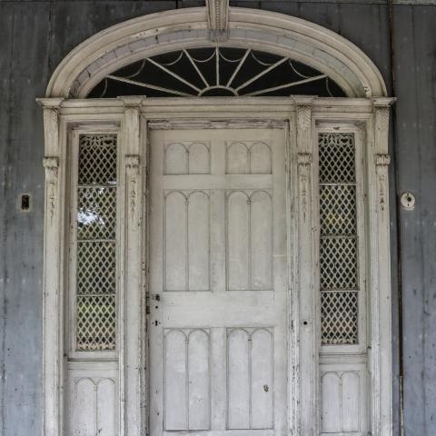 mansion, estate, distressed, empty room, staircase, porch, 