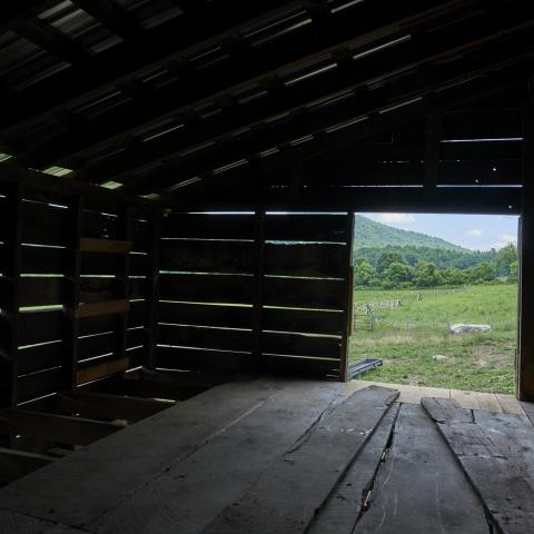 farm, farmhouse, field, water, pond, rural, stone, barn, Asheville, 