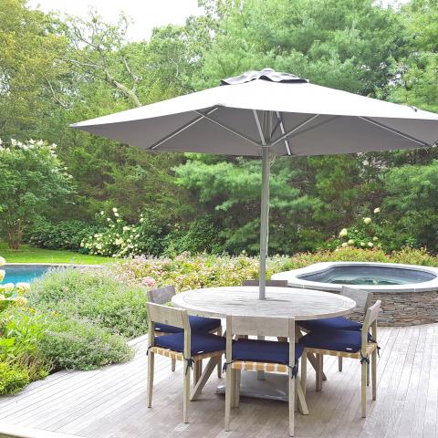 contemporary, Hamptons, water, pool, deck, beach, patio, 