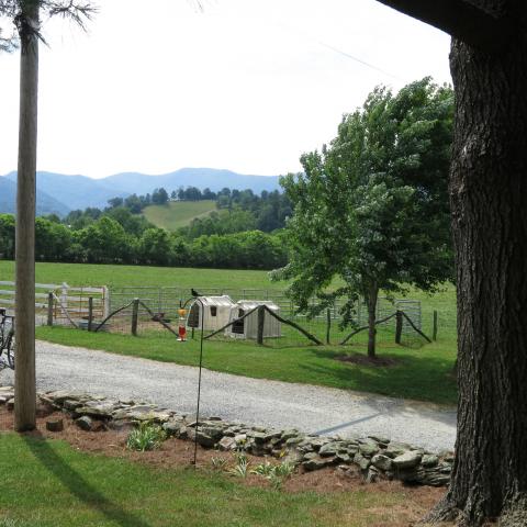 farm, farmhouse, field, water, pond, rural, stone, barn, Asheville, 