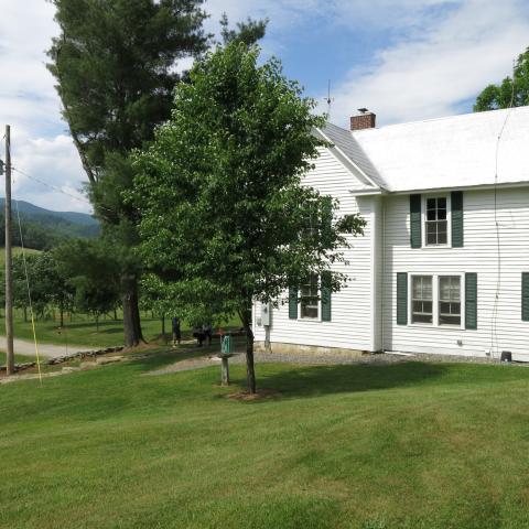 farm, farmhouse, field, water, pond, rural, stone, barn, Asheville, 