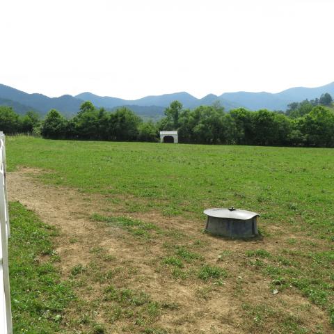 farm, farmhouse, field, water, pond, rural, stone, barn, Asheville, 