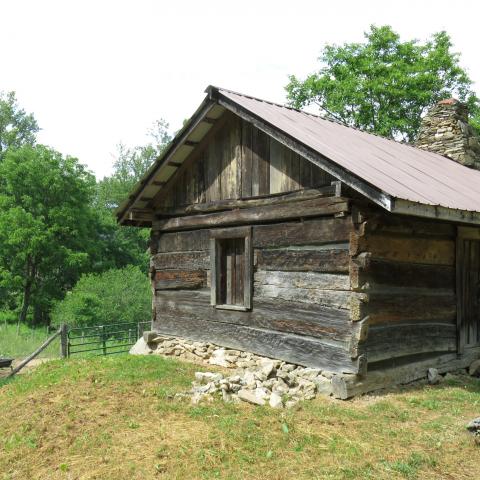 farm, farmhouse, field, water, pond, rural, stone, barn, Asheville, 