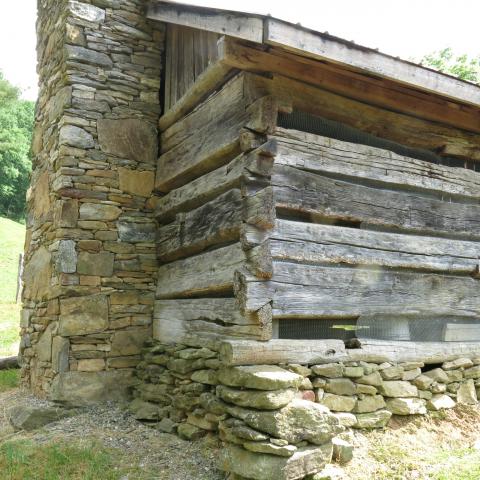 farm, farmhouse, field, water, pond, rural, stone, barn, Asheville, 