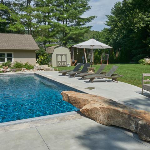 suburban, pool, kitchen, garden, bathroom, Asheville, 