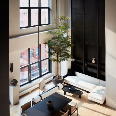 apartment, upscale, modern, contemporary, light, kitchen, 