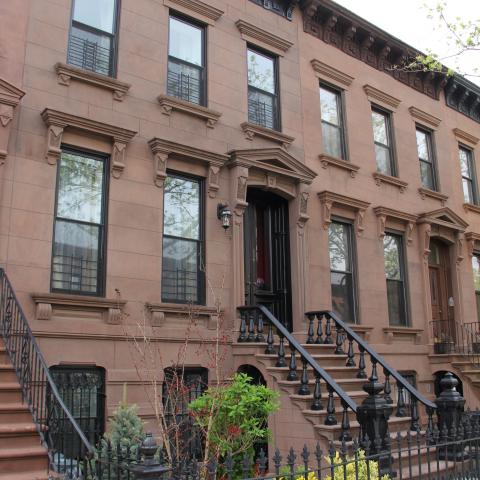 brownstone, townhouse, contemporary, 