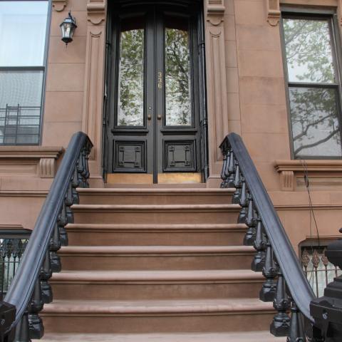 brownstone, townhouse, contemporary, 