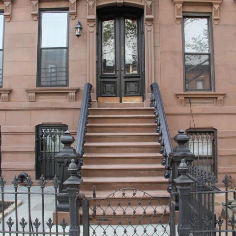 brownstone, townhouse, contemporary, 