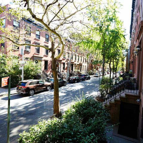 brownstone, townhouse, contemporary, 