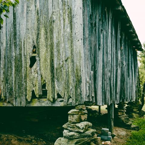 farm, farmhouse, field, water, pond, rural, stone, barn, Asheville, 