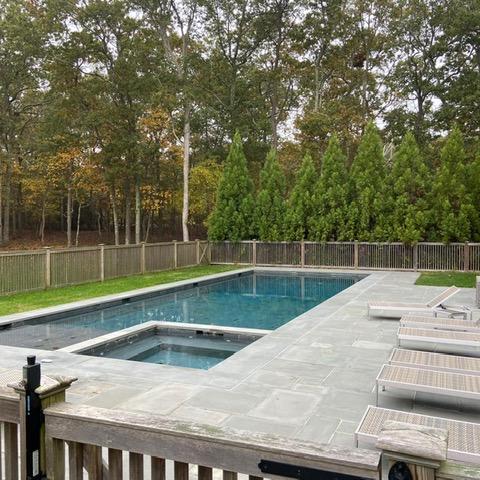 Hamptons, contemporary, pool, porch, patio, deck, 