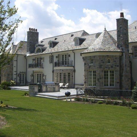 pool, garden, piano, mansion, estate, 