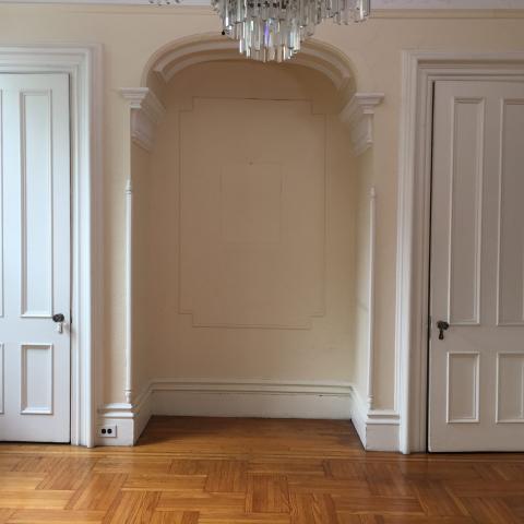 brownstone, townhouse, empty room, traditional, contemporary, 