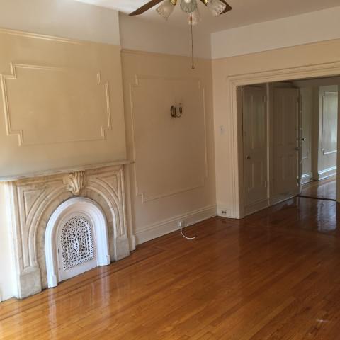 brownstone, townhouse, empty room, traditional, contemporary, 