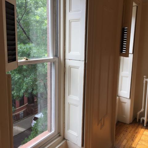 brownstone, townhouse, empty room, traditional, contemporary, 