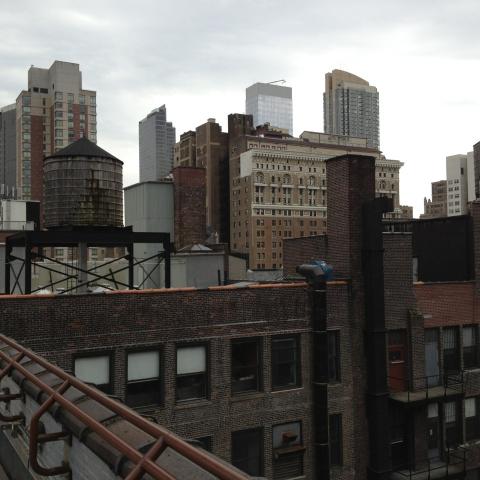 rooftop, urban, 