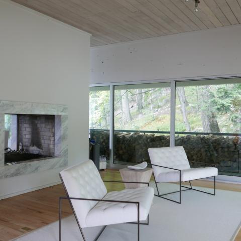 contemporary, modern, view, pool, minimal, glass, deck, kitchen, fireplace, bathroom, 