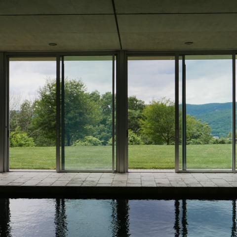 contemporary, modern, view, pool, minimal, glass, deck, kitchen, fireplace, bathroom, 