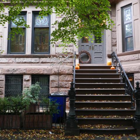 brownstone, wood, traditional, contemporary, kitchen, 