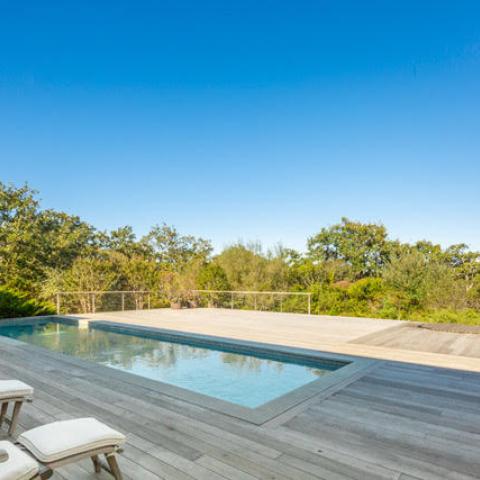 modern, beach, Hamptons, pool, glass, light, airy, deck, 