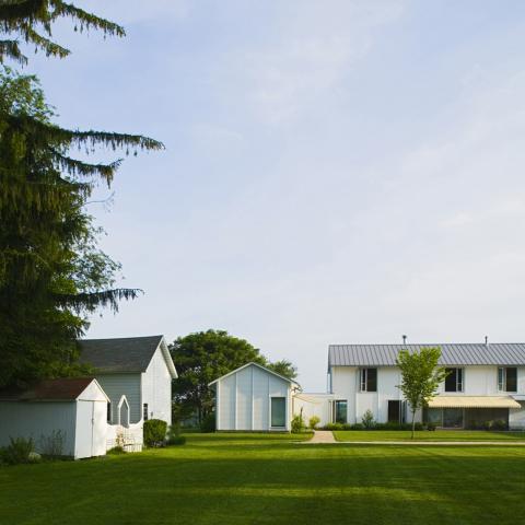 farm, farmhouse, barn, field, contemporary, light, airy, 