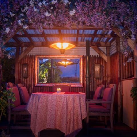 brownstone, townhouse, garden, rooftop, 