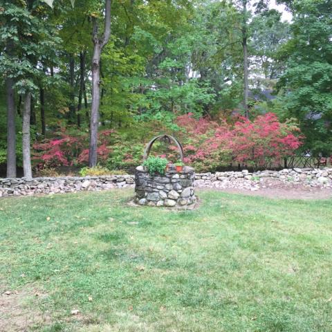 rustic, rural, stone, lake, fireplace, porch, 