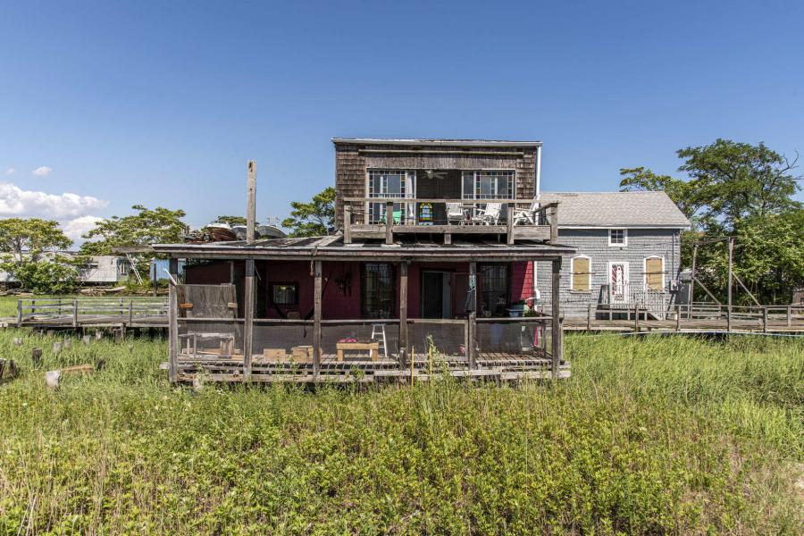 distressed, funky, bohemian, deck, water, beach, dock, colorful, 