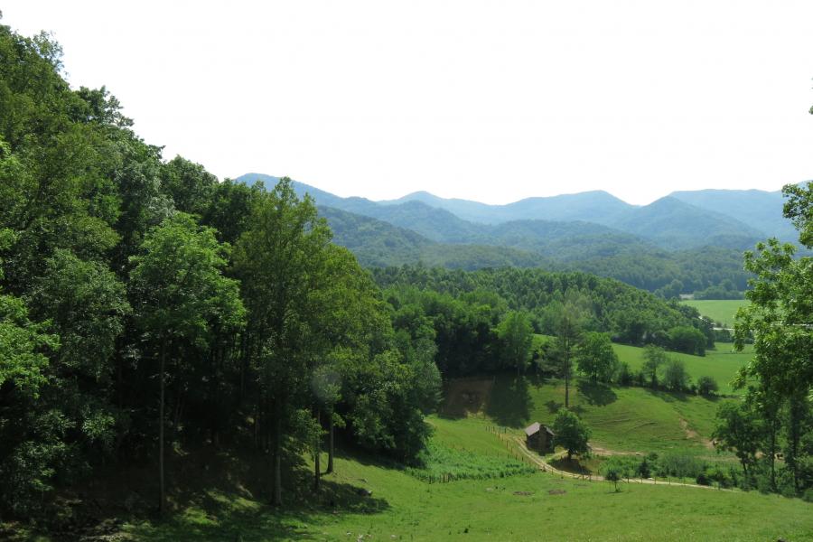 farm, farmhouse, field, water, pond, rural, stone, barn, Asheville, 