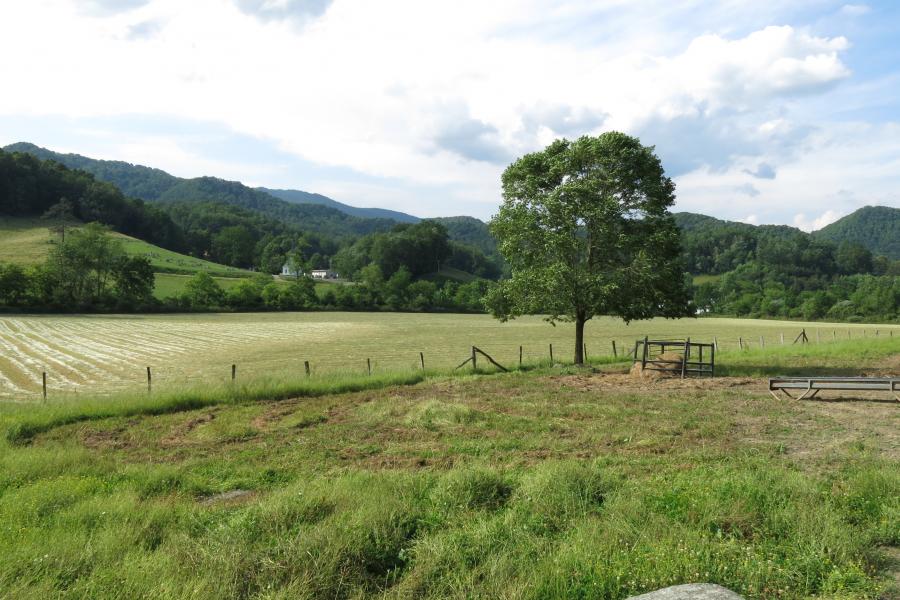 farm, farmhouse, field, water, pond, rural, stone, barn, Asheville, 