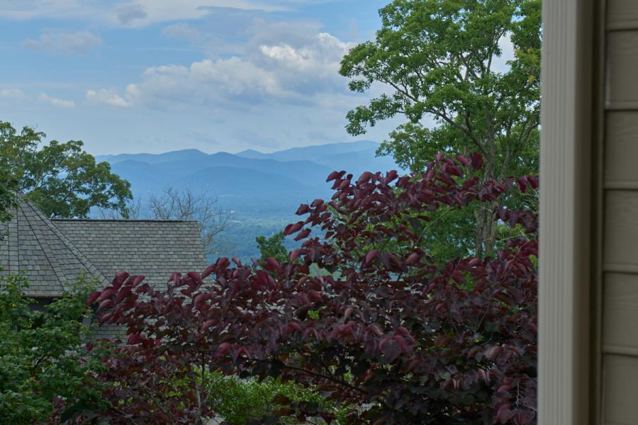 suburban, contemporary, kitchen, deck, view, gym, Asheville, 