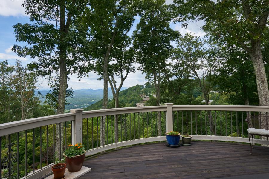 suburban, contemporary, kitchen, deck, view, gym, Asheville, 