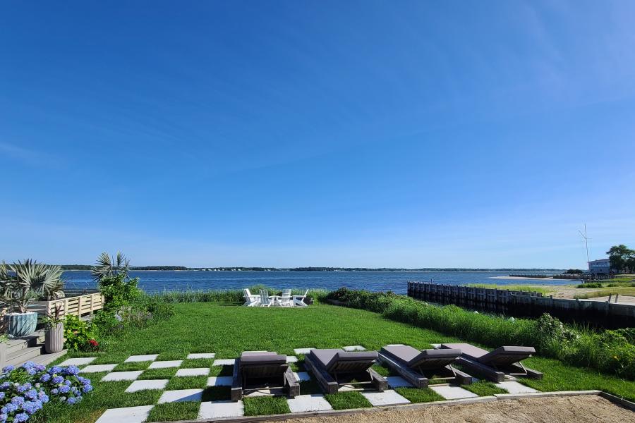 Hamptons, beach, water, white, light, deck, 