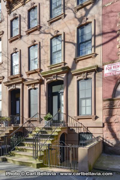 brownstone, bathroom, staircase, fireplace, contemporary, 