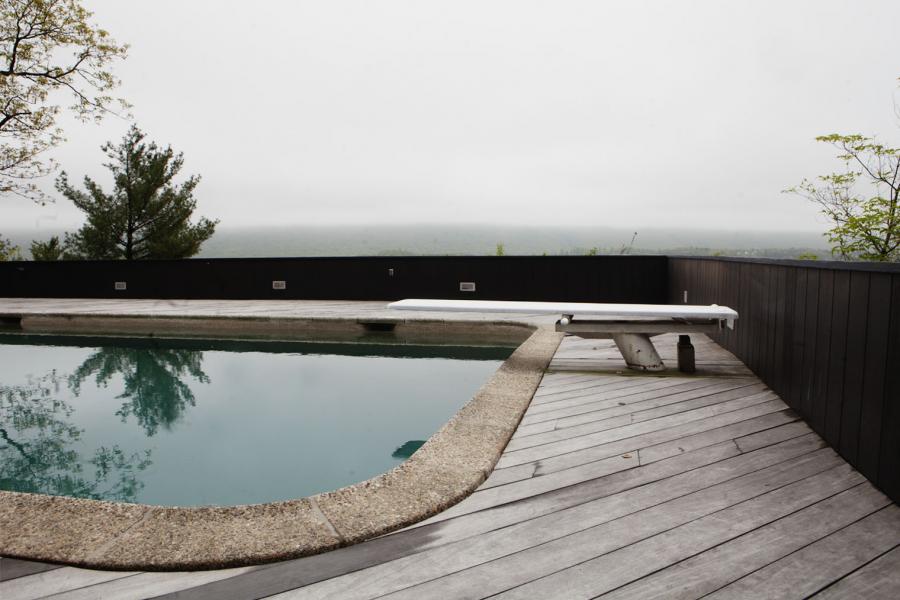 modern, contemporary, pool, bar, patio, wooded, fireplace, pool table, deck, 