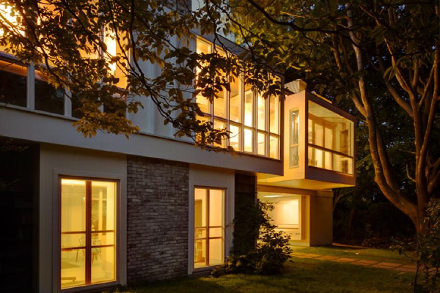 modern, pool, glass, light, Hamptons, 