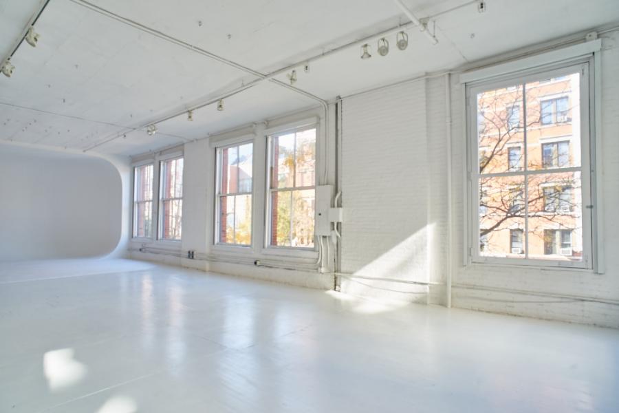 loft, studio, white, apartment, 