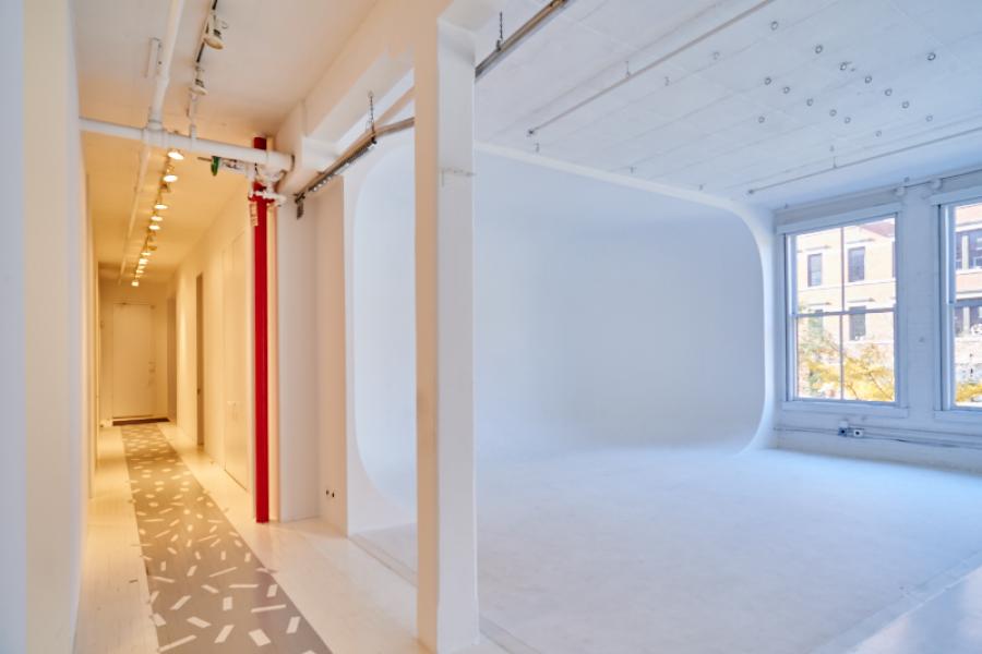 loft, studio, white, apartment, 