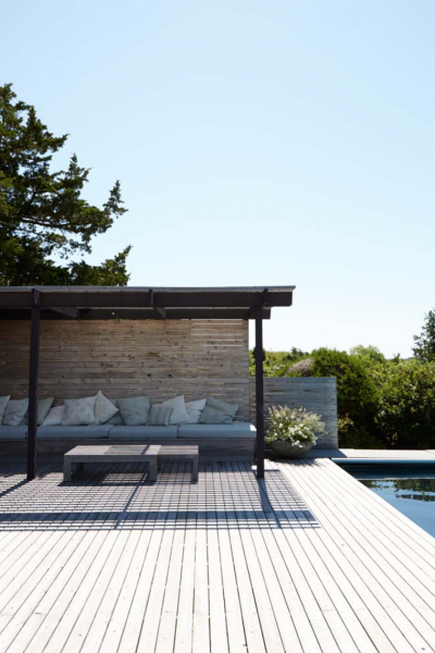 Hamptons, rustic, deck, pool, water, 