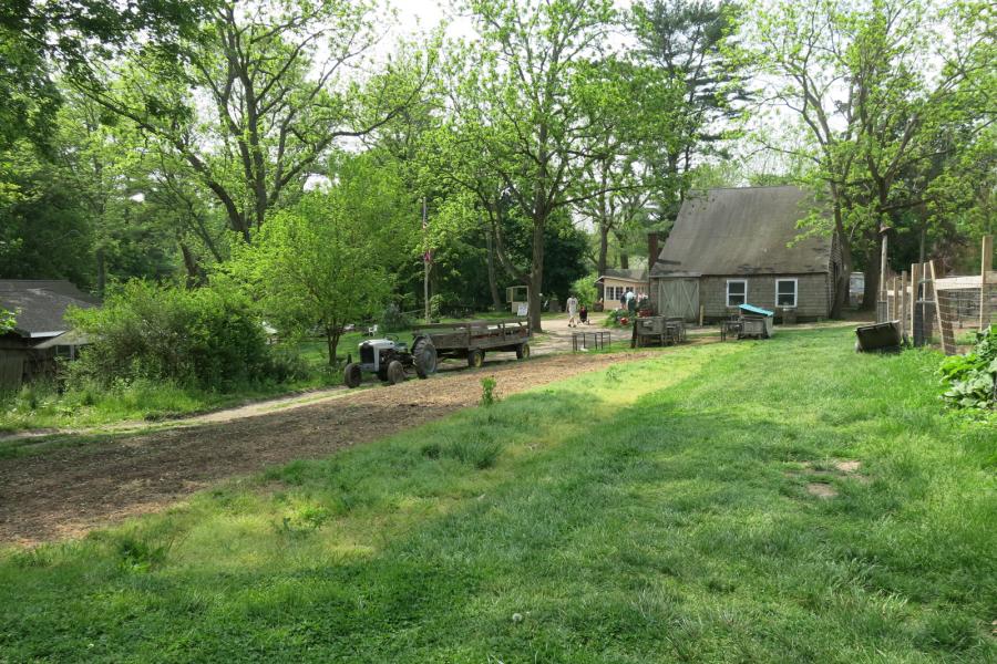 farm, farmhouse, stable, barn, 