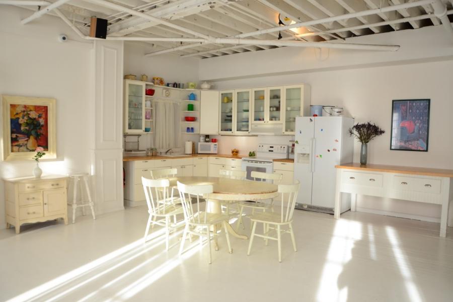 traditional, white, bathroom, kitchen, light, fireplace, 