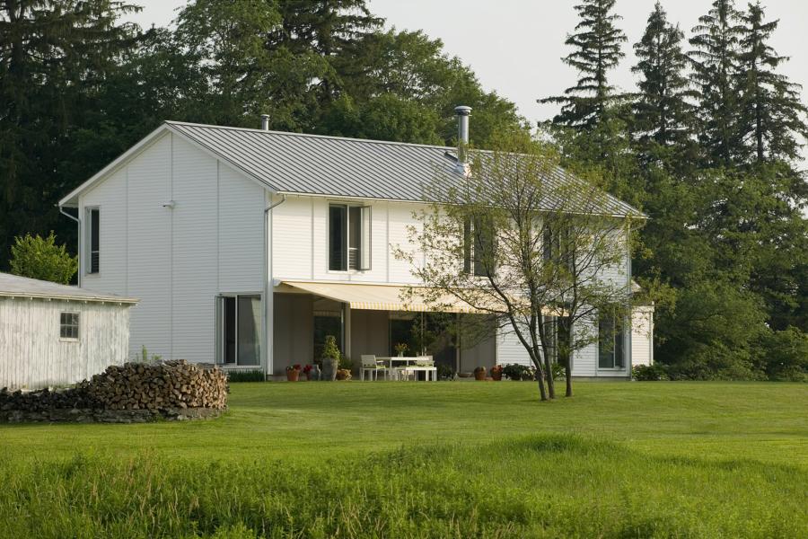 farm, farmhouse, barn, field, contemporary, light, airy, 