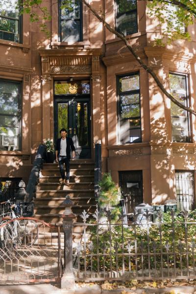 brownstone, townhouse, traditional, kitchen, contemporary, staircase, 