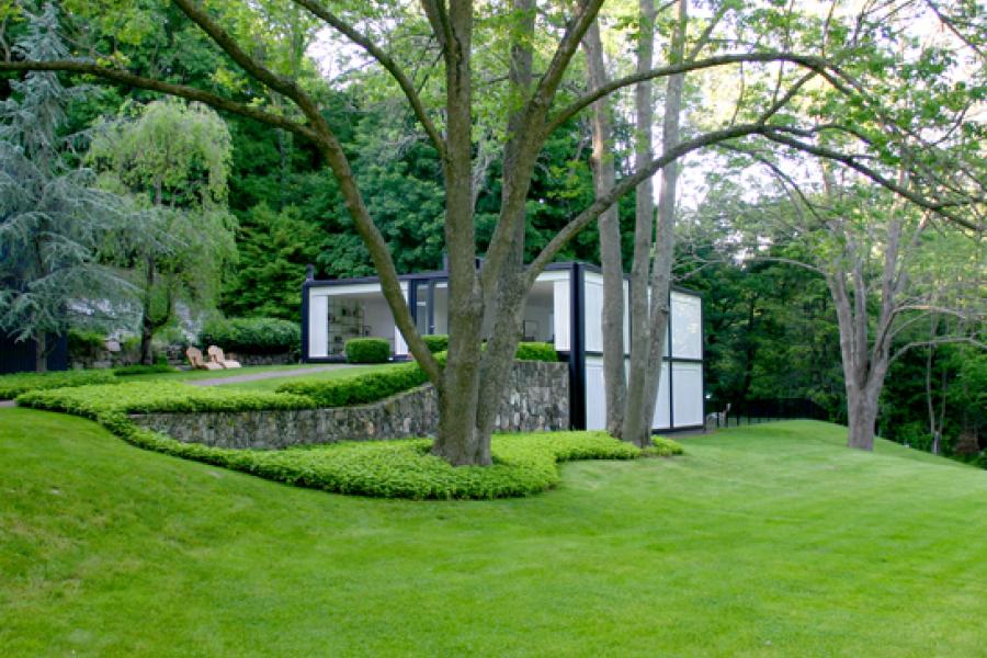 modern, contemporary, minimal, lawn, clean, glass, garden, pool, 