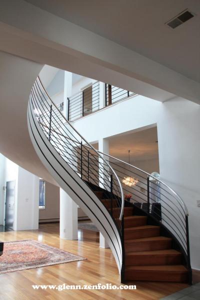 loft, townhouse, contemporary, staircase, kitchen, bathroom, 