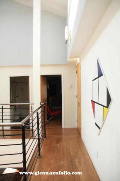 loft, townhouse, contemporary, staircase, kitchen, bathroom, 