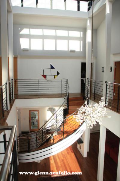 loft, townhouse, contemporary, staircase, kitchen, bathroom, 