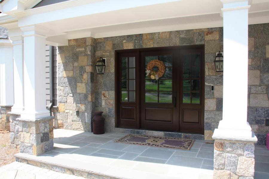 contemporary, stone, deck, fireplace, kitchen, bathroom, porch, staircase, 